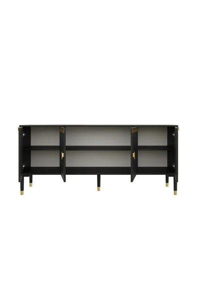 VENATTO Loft Konsol Mdf siyah - Resim 2