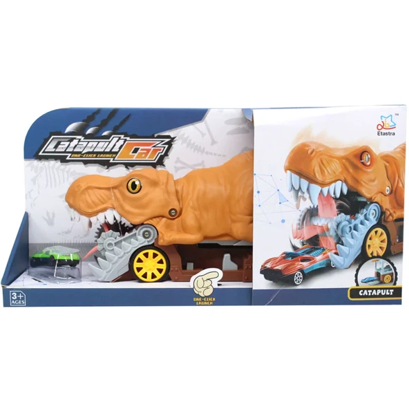 Araba Fırlatıcı Sesli Dinozor - Resim 5