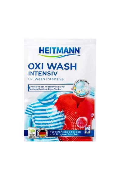 HEITMANN Renkli Ve Beyaz Hassas Çamaşır Leke Çıkarıcı Deterjan 50 gr ürün görseli 1