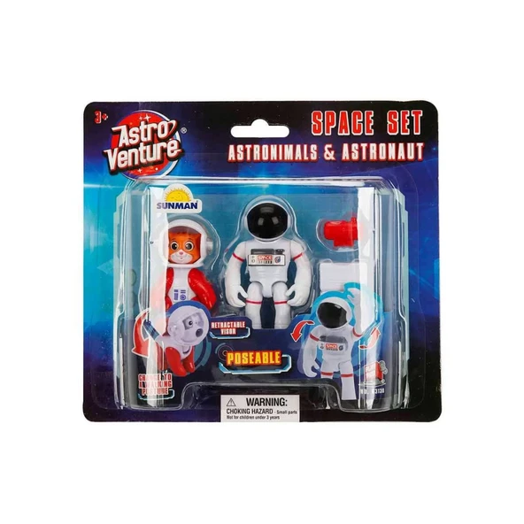 Astro Venture Astronimals & Astronaut Uzay Seti ürün görseli 1