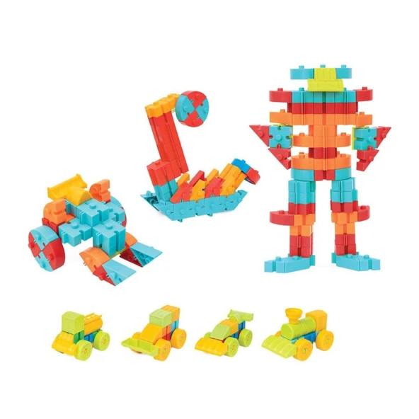 04034 Smart Blok Seti 96 Parça - Resim 2