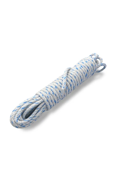 8 mm Kalınlığında 15 Metre Uzunluğunda Naylon Halat – Dayanıklı ve Çok Amaçlı Halat İp Urgan ürün görseli 1