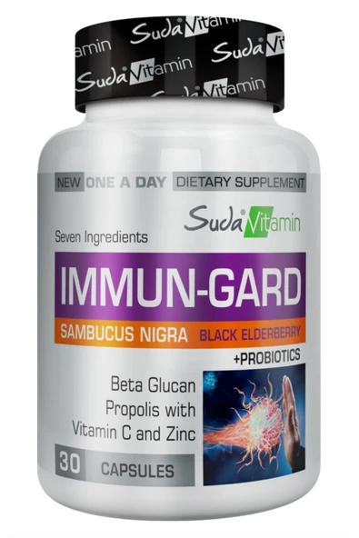 Suda Vitamin Immun Gard 30 Kapsül ürün görseli 1
