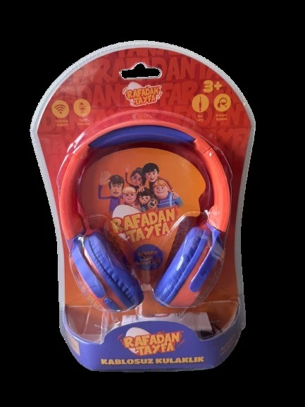 Volkano Rafadan Tayfa Bluetooth Kulaklık Kablosuz Çocuk Kulaklığı Lisanslı ISF-9955RT ürün görseli 1