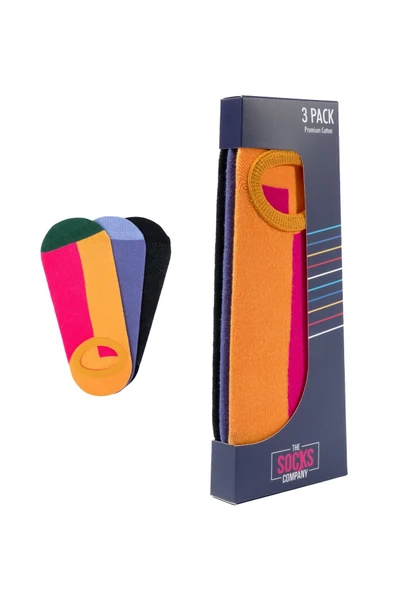 The Socks Company Kadın 3'Lü Çorap 23SDCR161P ürün görseli 1