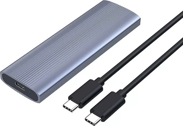 Bluesery BS-M222 USB 3.1 Type-C To Pcı-E Express Nvme SSD M.2 M-Key Hard Disk Kutusu ürün görseli 1