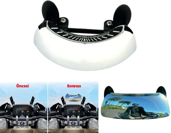 MOTORSİKLET AYNASI  Motosiklet Kör Nokta Aynası ürün görseli 1