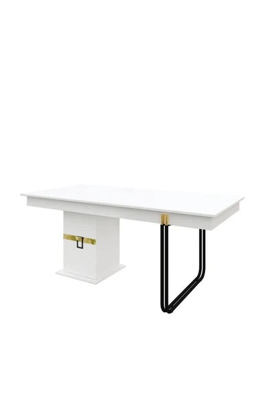 VENATTO LOFT DEKORATİF MASA(%100MDF) BEYAZ ürün görseli 1