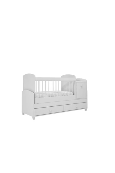 VENATTO Selena Avangart Büyüyen Beşik (%100mdf) SOFT MAT BEYAZ ürün görseli 1
