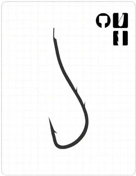 Fudo 2901 Ryusen Çift Tırnak Black Nikel İğne No:10 ürün görseli 1