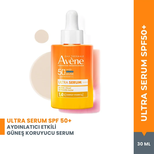 Avene Ultra Serum Aydınlatıcı Etkili SPF50 Güneş Koruyucu Serum 30 ml ürün görseli 1
