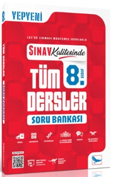 8. Sınıf LGS Tüm Dersler Soru Bankası Sınav Yayınları ürün görseli 1