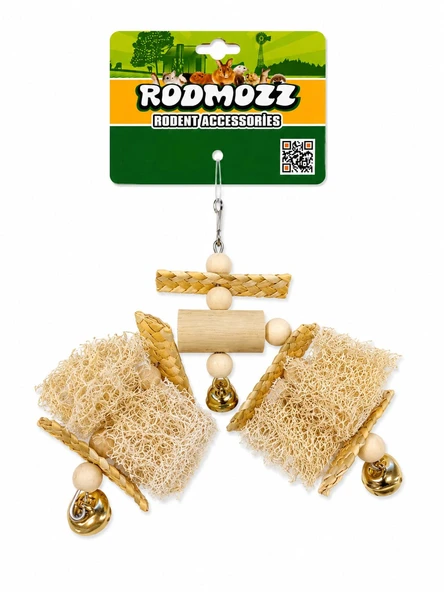 Rodmozz Premium Doğal Kabak Lifli Kemirgen Oyuncağı ürün görseli 1