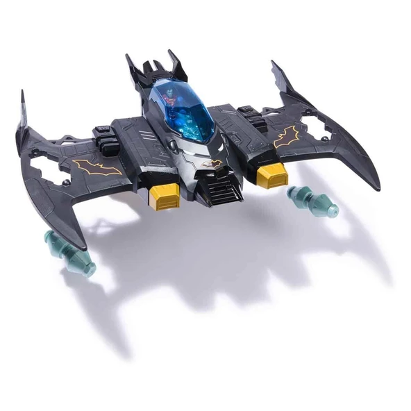 2in1 DC Metal Force Dönüşebilen Batwing Oyun Seti - 2 Figürlü Dev Set - Resim 5