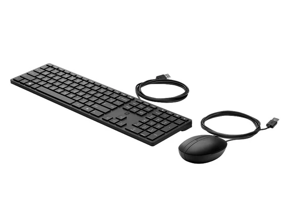 HP 320MK Kablolu Set Siyah (9SR36UT) - Resim 2