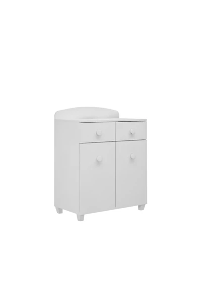 VENATTO Beyaz Selena Şifonyer (%100MDF) SOFT MAT BEYAZ ürün görseli 1