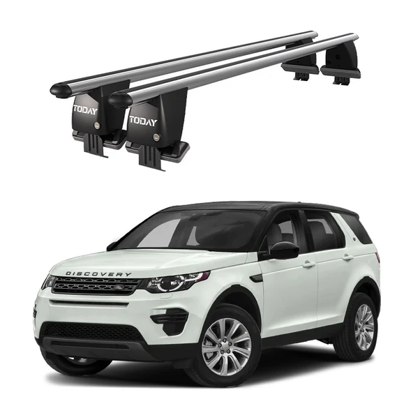 Royal Land Rover Discovery Sport 2 (2019 ve sonrası) Uyumlu Gri Ara Atkı Port Bagaj Tavan Barı ürün görseli 1