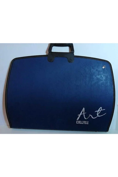Abka 38x55 Art College Proje Çanta Metalık Lacıvert ürün görseli 1