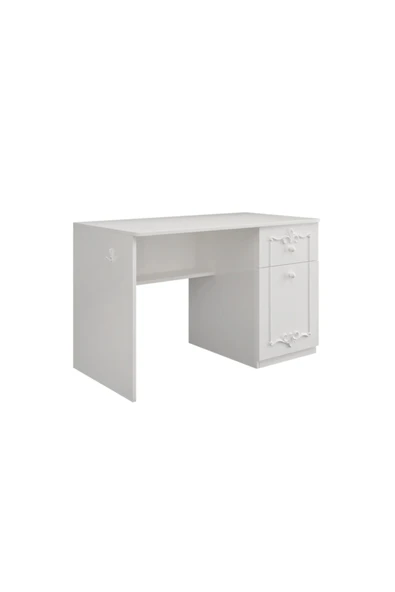 VENATTO Romantic Çalışma Masası(%100MDF)v SOFT LAKE BEYAZ ürün görseli 1