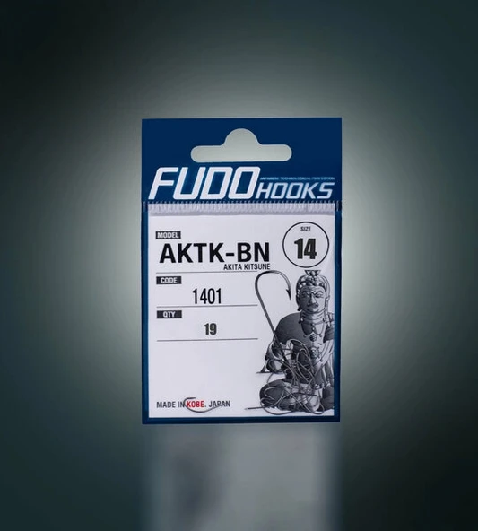 Fudo 1401 Akita Kitsune Black Nikel 18 li İğne No:14 ürün görseli 1