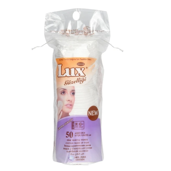 LUX Disk Makyaj Pamuk 50li ürün görseli 1