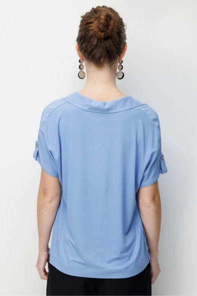 Desen Kadın Bluz 26YDSN26883 - Resim 5