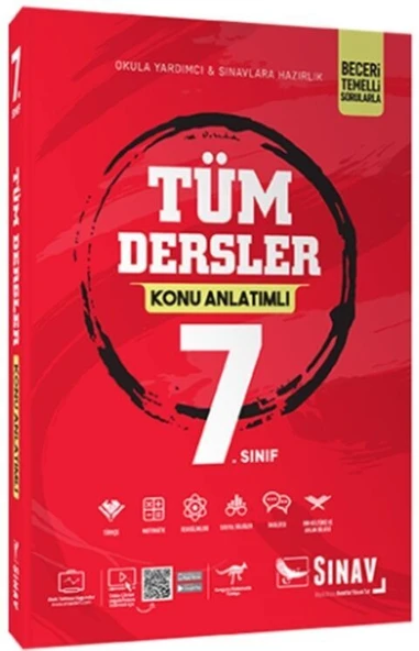 7. Sınıf Tüm Dersler Konu Anlatımlı Sınav Yayınları ürün görseli 1