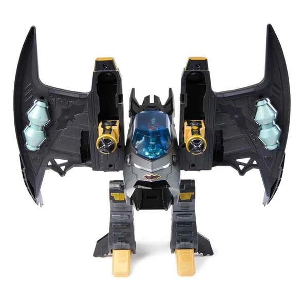 2in1 DC Metal Force Dönüşebilen Batwing Oyun Seti - 2 Figürlü Dev Set - Resim 4