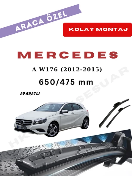 Mercedes A W176 Silecek (2012-2015) - Resim 2