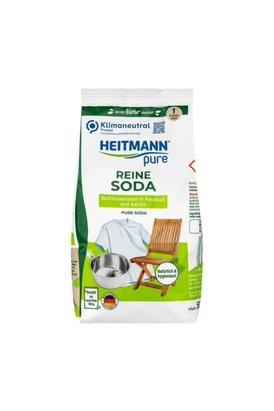 HEITMANN Pure Saf Soda Toz 500g ürün görseli 1