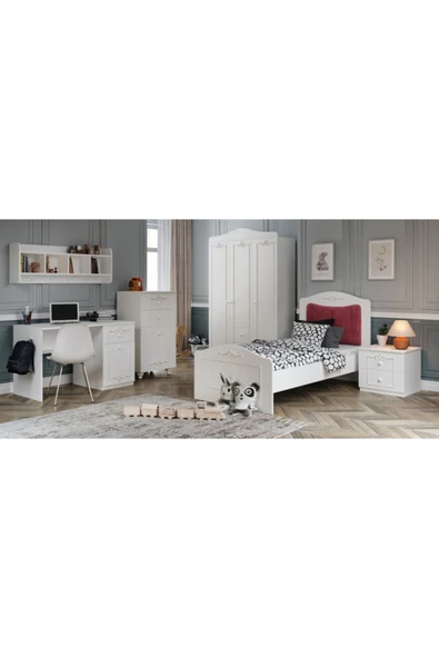 VENATTO Romantic Çocuk Odası(%100mdf) turkuaz ürün görseli 1
