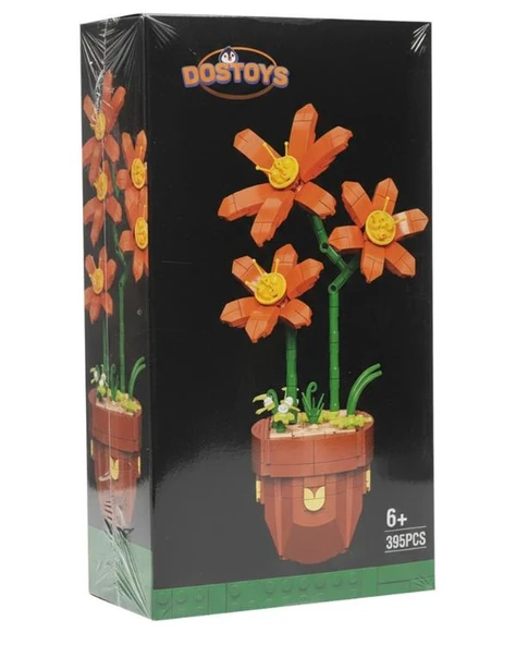 Dostoys Turuncu Güngüzeli Yapım Seti 395 Parça ürün görseli 1
