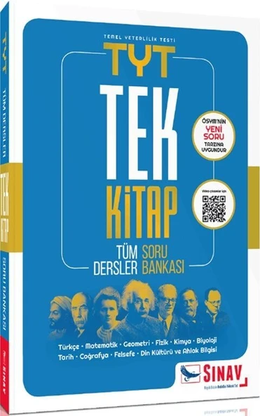 TYT Tüm Dersler Tek Kitap Soru Bankası Sınav Yayınları ürün görseli 1