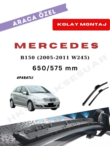 Mercedes B150 Silecek (2005-2011 W245) - Resim 2