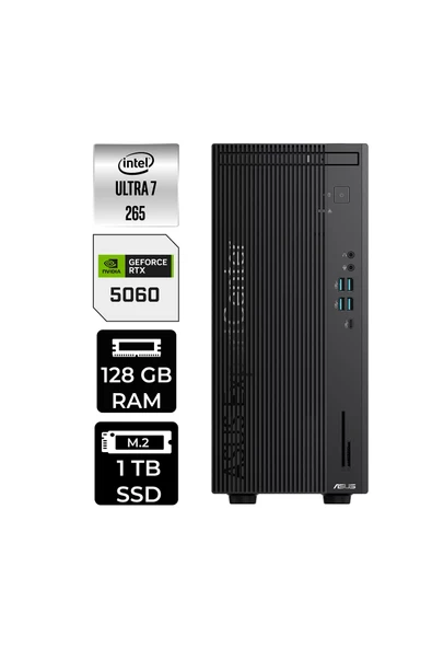 ASUS ExpertCenter B900 Ultra 7 265 128GB 1TB SSD RTX5060/8GB W11H Masaüstü Bilgisayar ürün görseli 1