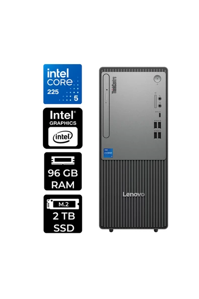 LENOVO ThinkCentre Neo 50T G6 Ultra 5 225 96GB 2TB SSD W11P Masaüstü Bilgisayar & PER4 USB Bellek ürün görseli 1