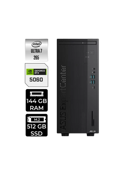 ASUS ExpertCenter B900 Ultra 7 265 144GB 512GB SSD RTX5060/8GB FDOS Masaüstü Bilgisayar ürün görseli 1