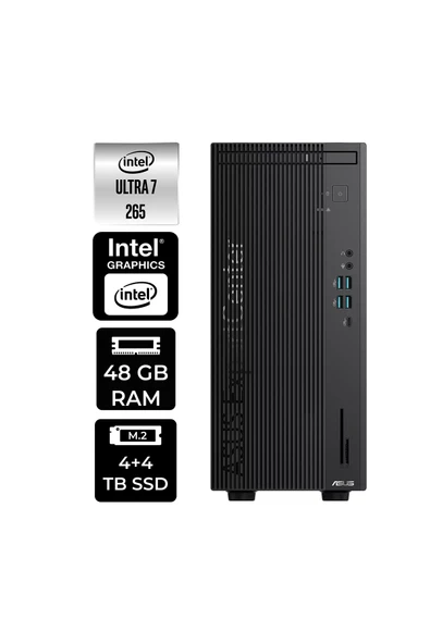 ASUS ExpertCenter B900 Ultra 7 265 48GB 4TB+4TB SSD FDOS Masaüstü Bilgisayar ürün görseli 1