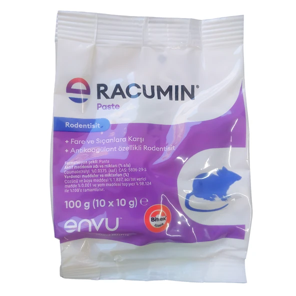 Bayer Racumin Paste Rodentisit Fare ve Sıçanlara Karşı 100GR ürün görseli 1