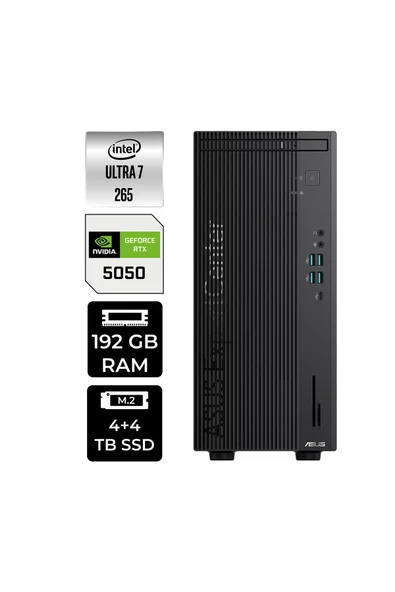 ASUS ExpertCenter B900 Ultra 7 265 192GB 4TB+4TB SSD RTX5050/8GB W11P Masaüstü Bilgisayar ürün görseli 1