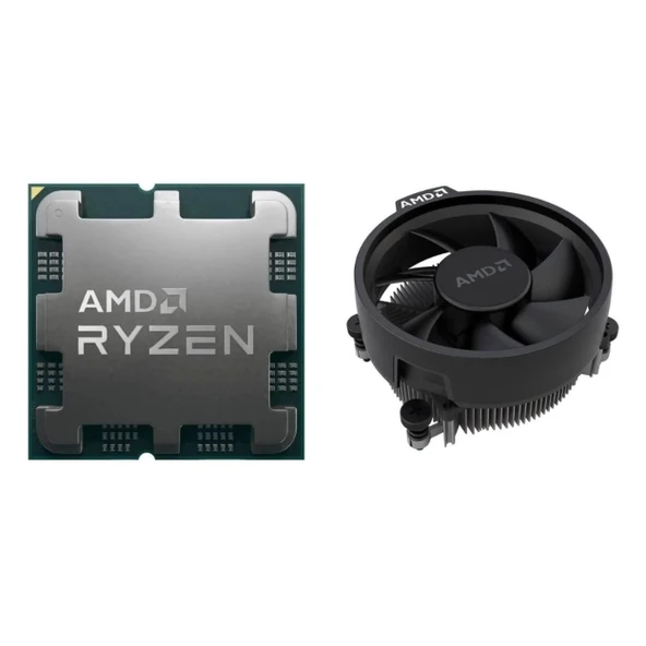 AMD Ryzen 5 9600X 6C 3.9GHz 32MB AM5 Kutusuz Fanlı İşlemci ürün görseli 1