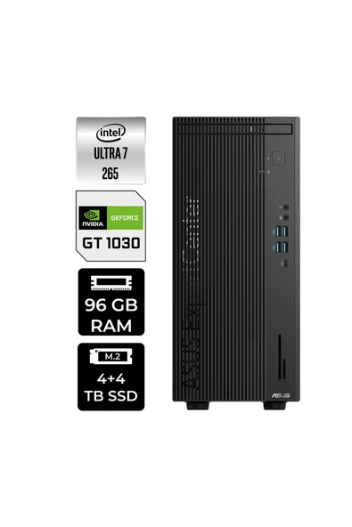 ASUS ExpertCenter B900 Ultra 7 265 96GB 4TB+4TB SSD GT1030/4GB W11P Masaüstü Bilgisayar ürün görseli 1