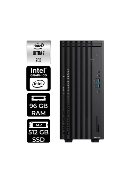 ASUS ExpertCenter B900 Ultra 7 265 96GB 512GB SSD FDOS Masaüstü Bilgisayar ürün görseli 1