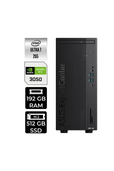 ASUS ExpertCenter B900 Ultra 7 265 192GB 512GB SSD RTX3050/6GB FDOS Masaüstü Bilgisayar ürün görseli 1