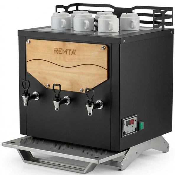 Remta DE31 3 Musluklu Master Çay Makinesi 21,5 Lt ürün görseli 1