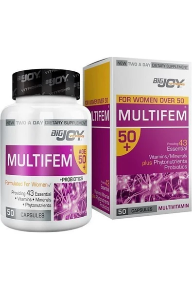 Multifem Multivitamin +50 50 Kapsül ürün görseli 1