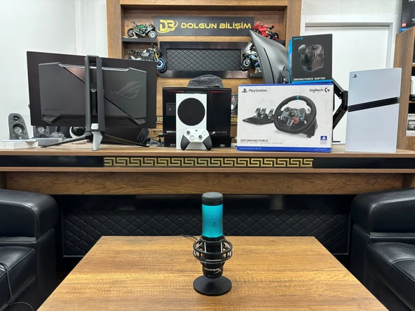 HyperX Quadcast S RGB Oyuncu Mikrofonu (İKİNCİ EL) ürün görseli 1