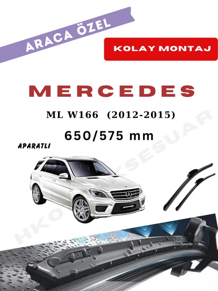 Mercedes ML W166 Silecek (2012-2015) - Resim 2