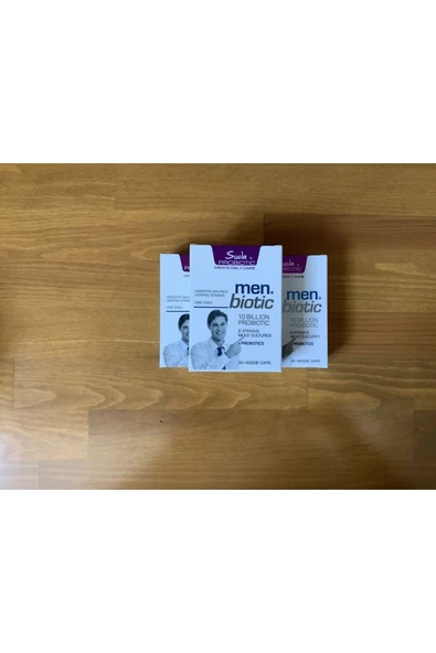 Vitamin Probiotic Men Biotic 30 Veggie Kapsül 3 adet - Resim 2