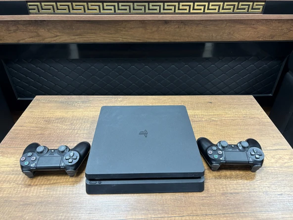 Sony PlayStation 4 Slim 500GB Çift Kol Kırık Oyun Konsolu (İKİNCİ EL) - Resim 3